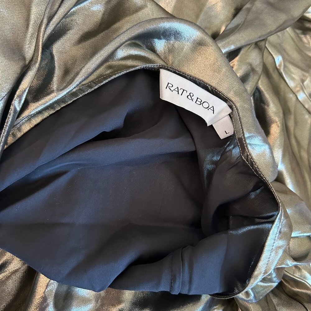 NEW Rat & Boa Venus Metallic Maxi Dress - Picture 8 of 9